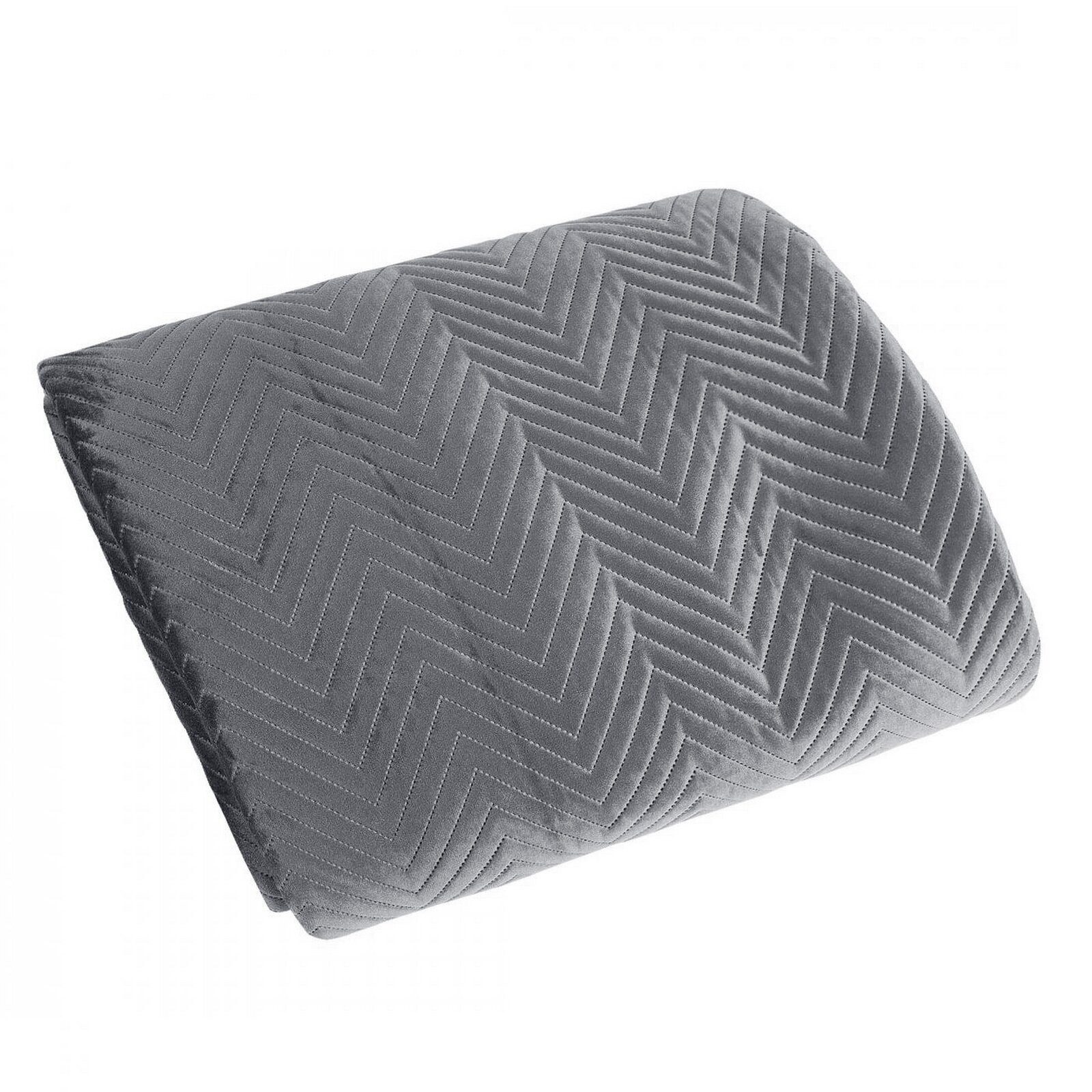 Eurofirany Bettüberwurf SOFIA zweiseitige Steppdecke hochwertige Allzweckdecke L XL XXL, Elegante Tagesdecke Velvet Sesseldecke Sofadecke Überwurf Samt