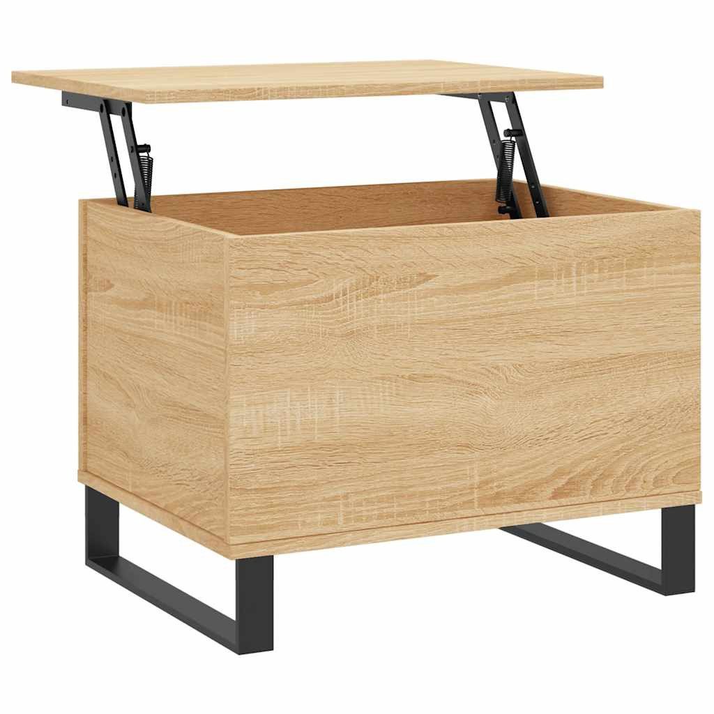 vidaXL Couchtisch Couchtisch Sonoma-Eiche 60x44,5x45 cm Holzwerkstoff (1-St günstig online kaufen