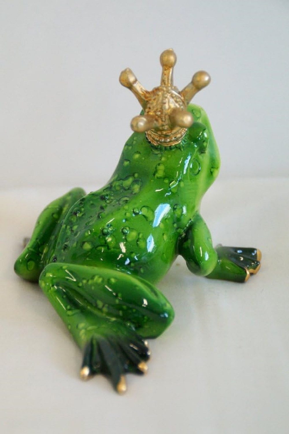 Euro Souvenirs Dekofigur Yoga, Froschkönig, Tiere, Vogel, Weißkopfseeadler, Badenixe, Wichtel (1 St), Dekoartikel, Figuren, Geschenkartikel/ Mit versch. Ausführungen