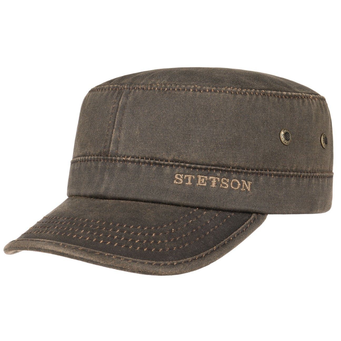 Stetson Army Cap (1-St) Armymütze mit Schirm