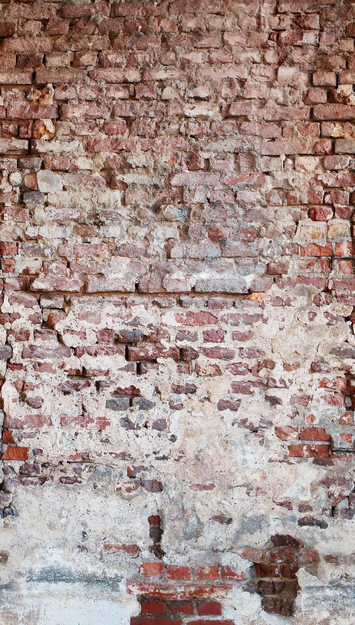 living walls Fototapete The Wall, glatt, Steinoptik, urban, Motiv, Fototapete Vintage Tapete Steinoptik Tapeten Wohnzimmer Design Optik – Bild 2 von 3