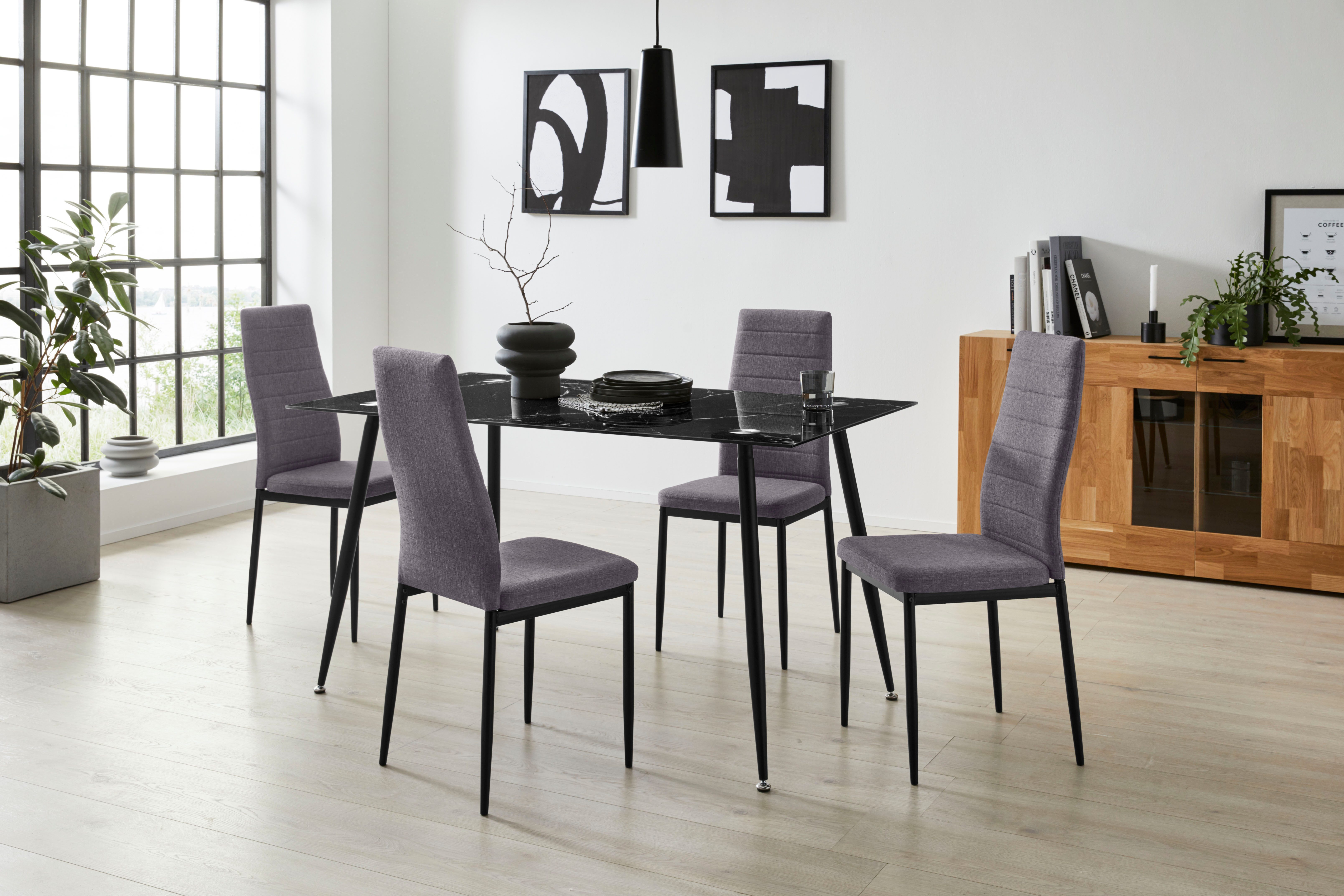 Home affaire Glastisch Julia, Breite 140 günstig online kaufen