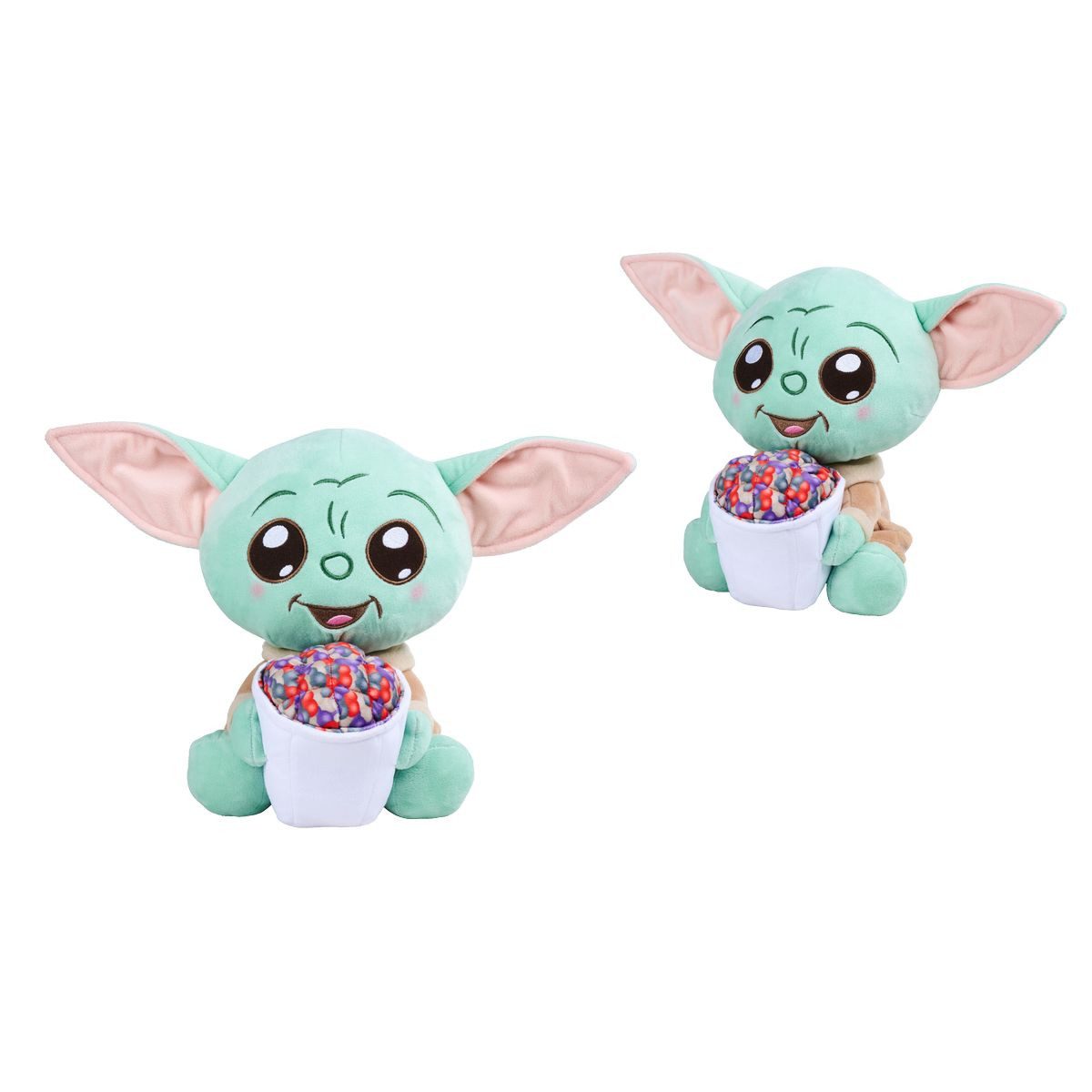 Simba Dickie Plüschfigur Plüsch STAR WARS Grogu mit Popcorn 25cm