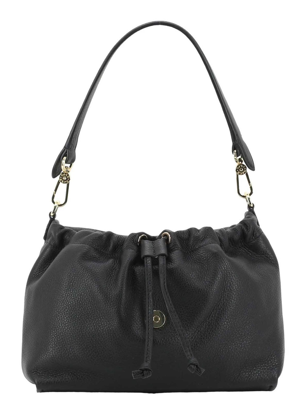 Abro Schultertasche Shoulder Bag Temi, aus echtem Rindsleder