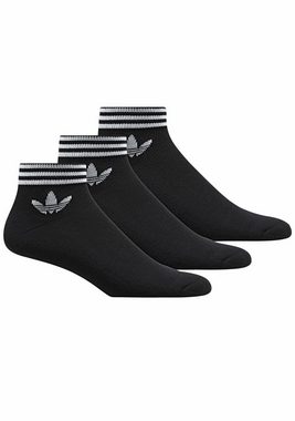 adidas Originals Sportsocken TREFOIL ANKLE, 3 PAAR