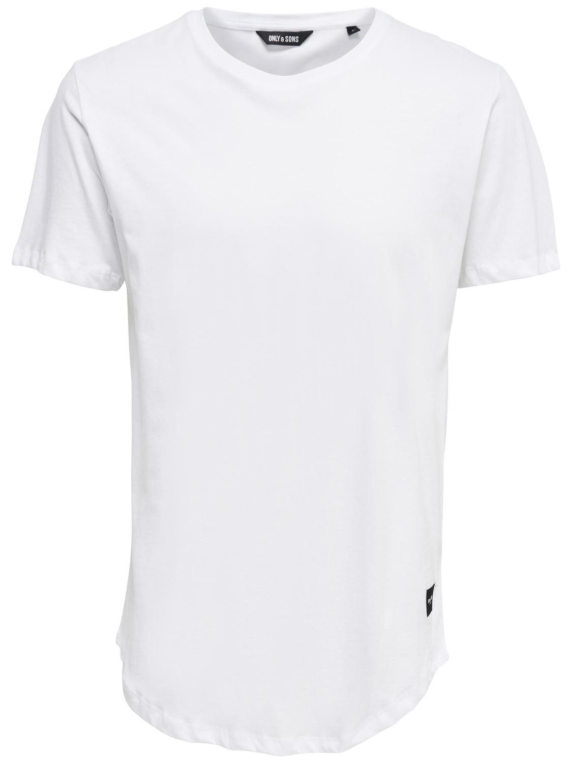 ONLY & SONS T-Shirt ONSMATT LONGY SS TEE 5-PACK (Packung, 5-tlg) Baumwolle, relaxed fit