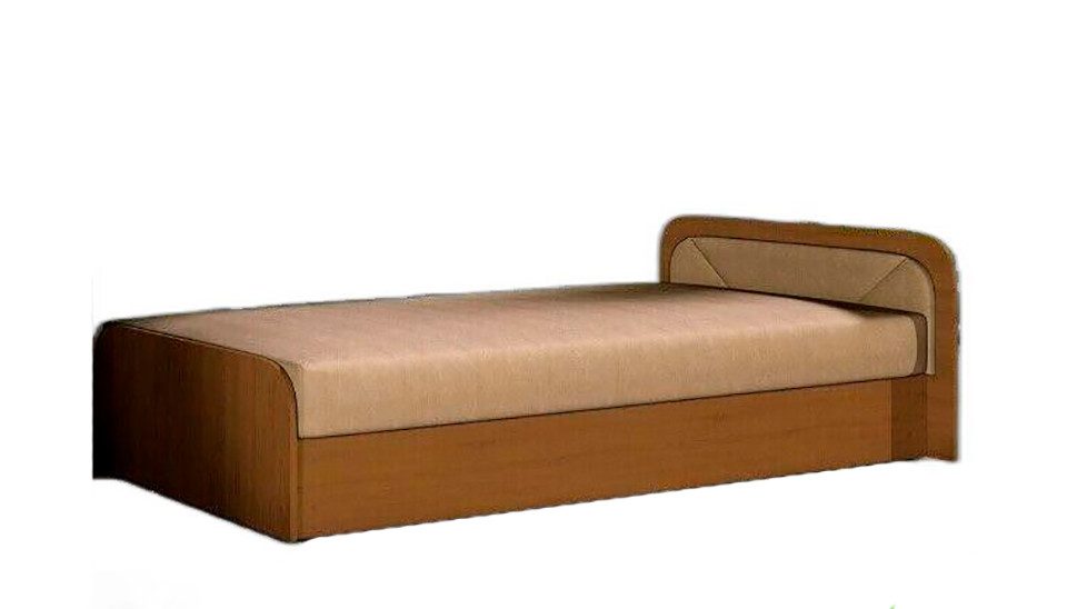 Xlmoebel Einzelbett Polsterbett aus Holz für Kinderzimmer in modernem Design (1-tlg., Bett), Hergestellt in Europa