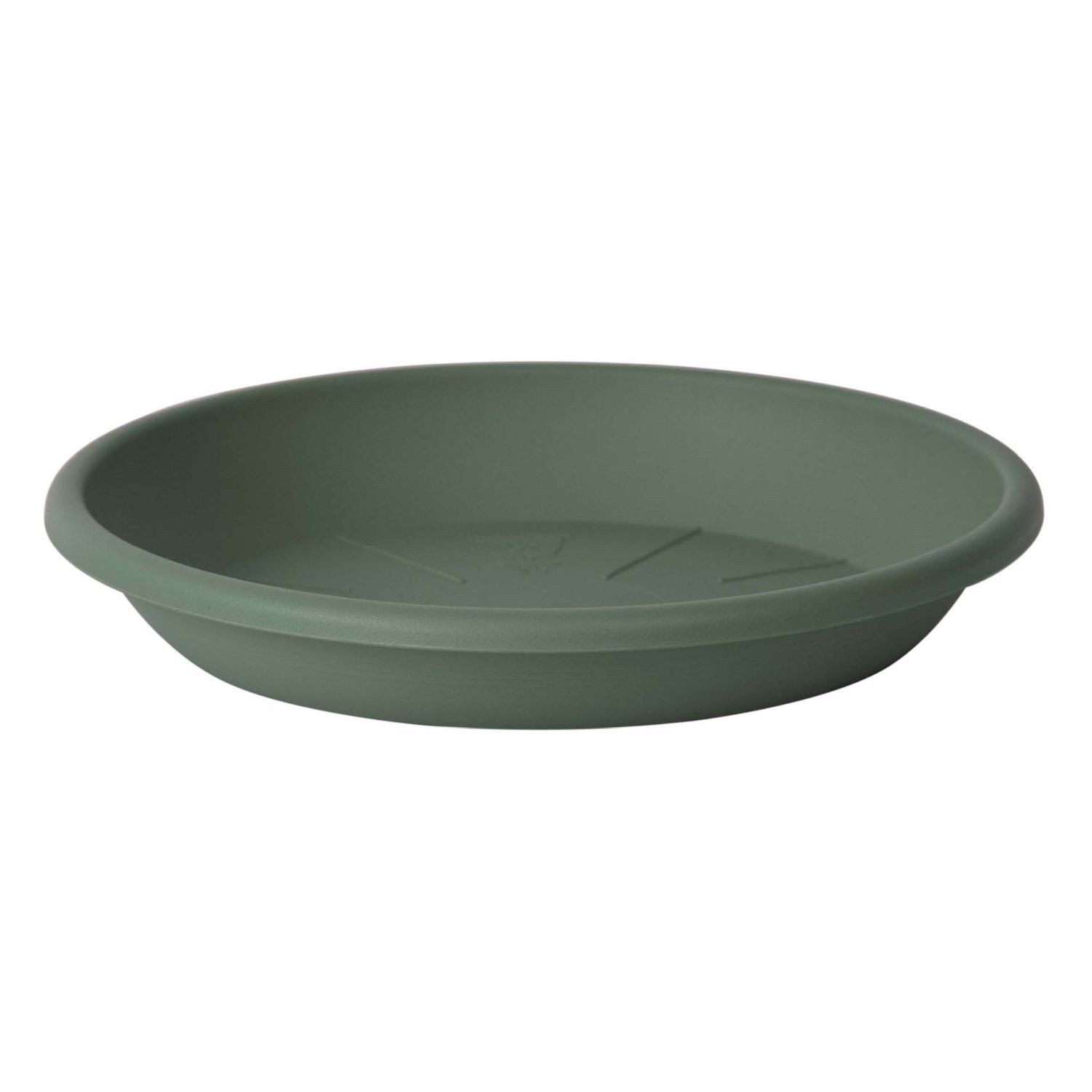 INNA-Glas Topfuntersetzer Blumentopf Untersetzer VENERA, salbeigrün, 5cm, Ø32cm