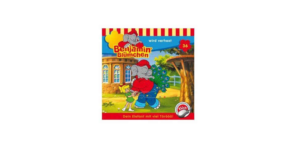 Hörspiel-CD Benjamin Blümchen 036 - wird verhext