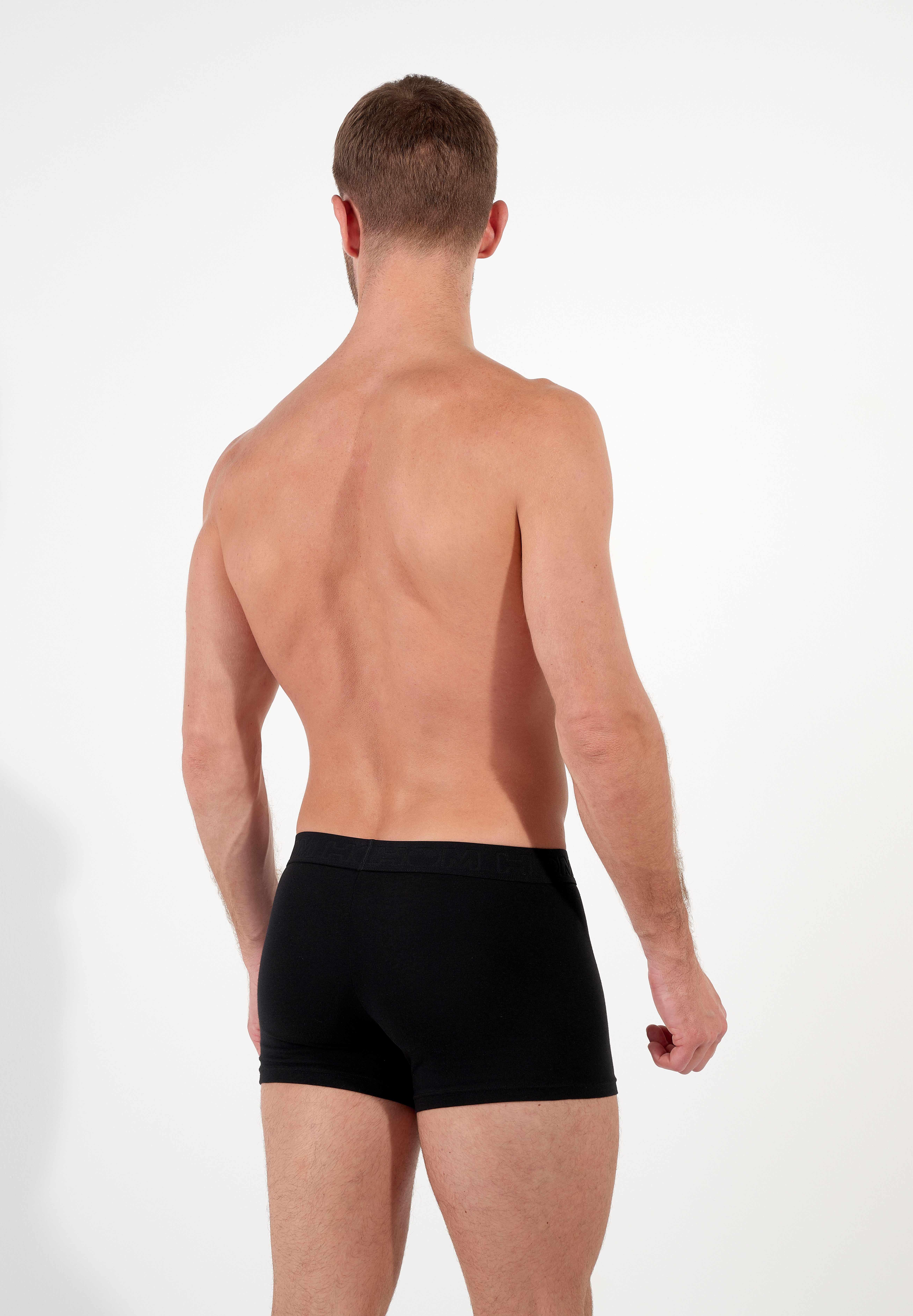 Hom Boxershorts Armand (3er Pack) ohne Eingriff, weich, Cotton-Mix, bequem