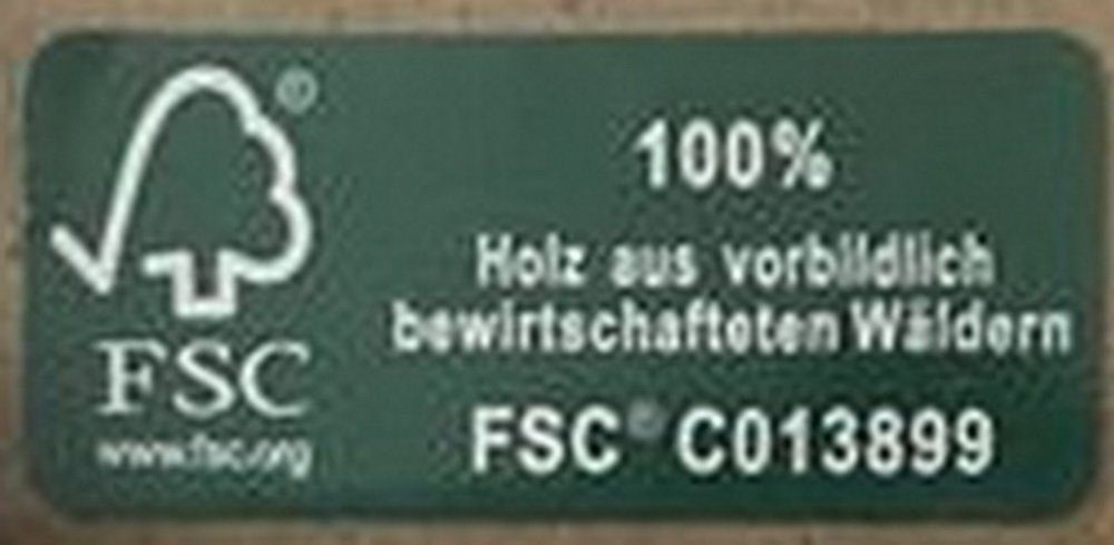 FSC Bilderrahmen Becker Aufsteller, Farbe stabiler schwarz & Oslo Holz Echtglas 13x18 Portraitrahmen Hach MasterLine
