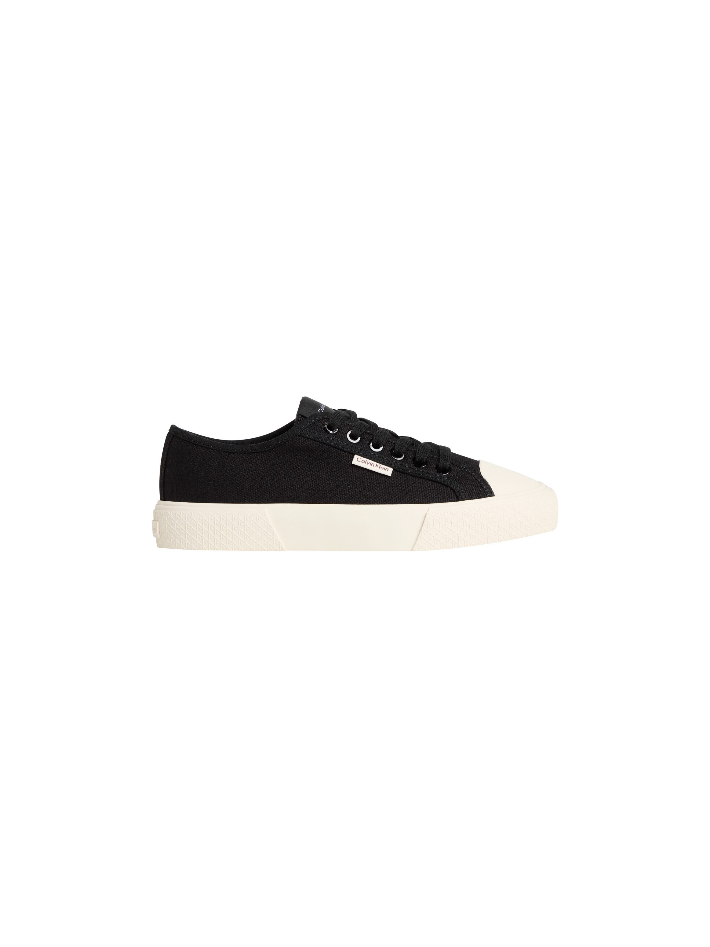 Calvin Klein VULC LACE UP CANVAS Plateausneaker Schnürschuh, Canvas-Sneaker günstig online kaufen