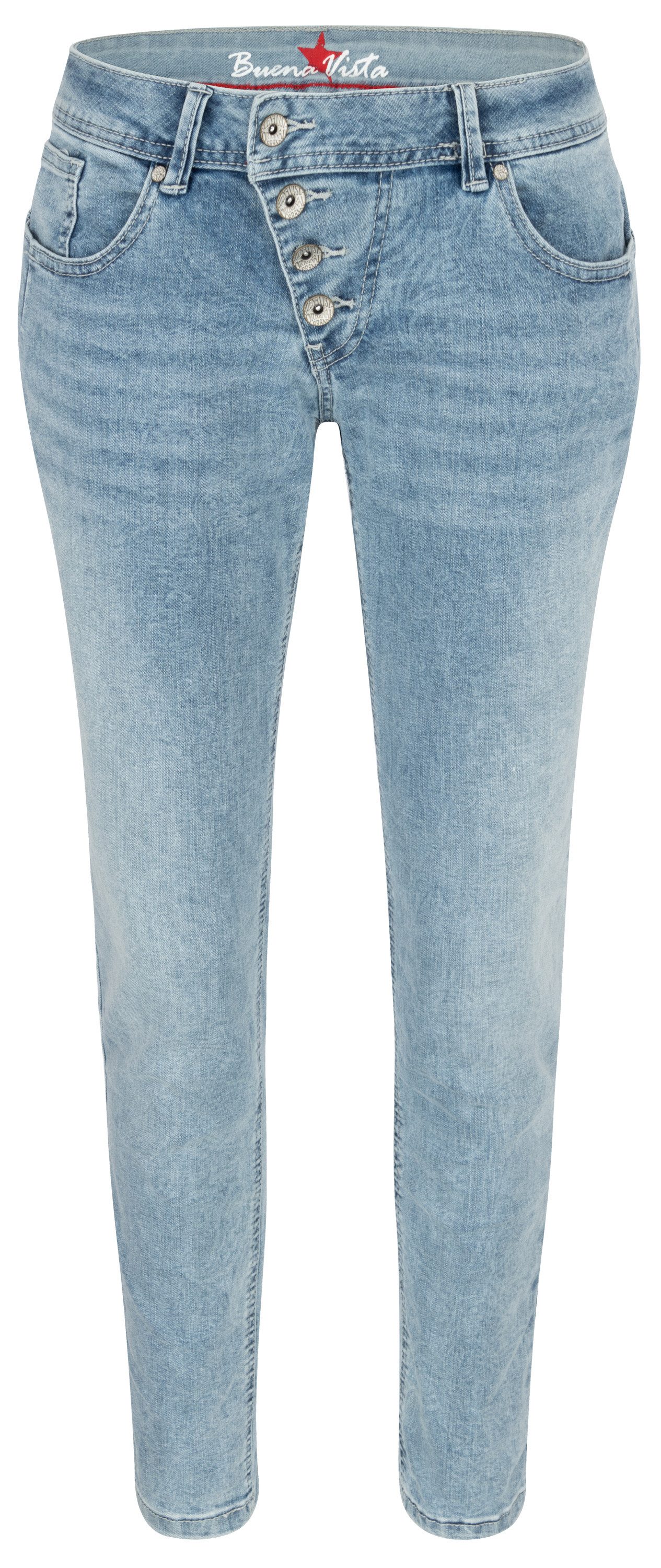 Buena Vista Stretch-Jeans BUENA VISTA MALIBU CROPPED faded blue 888 B5826 369.5978 - Stretch