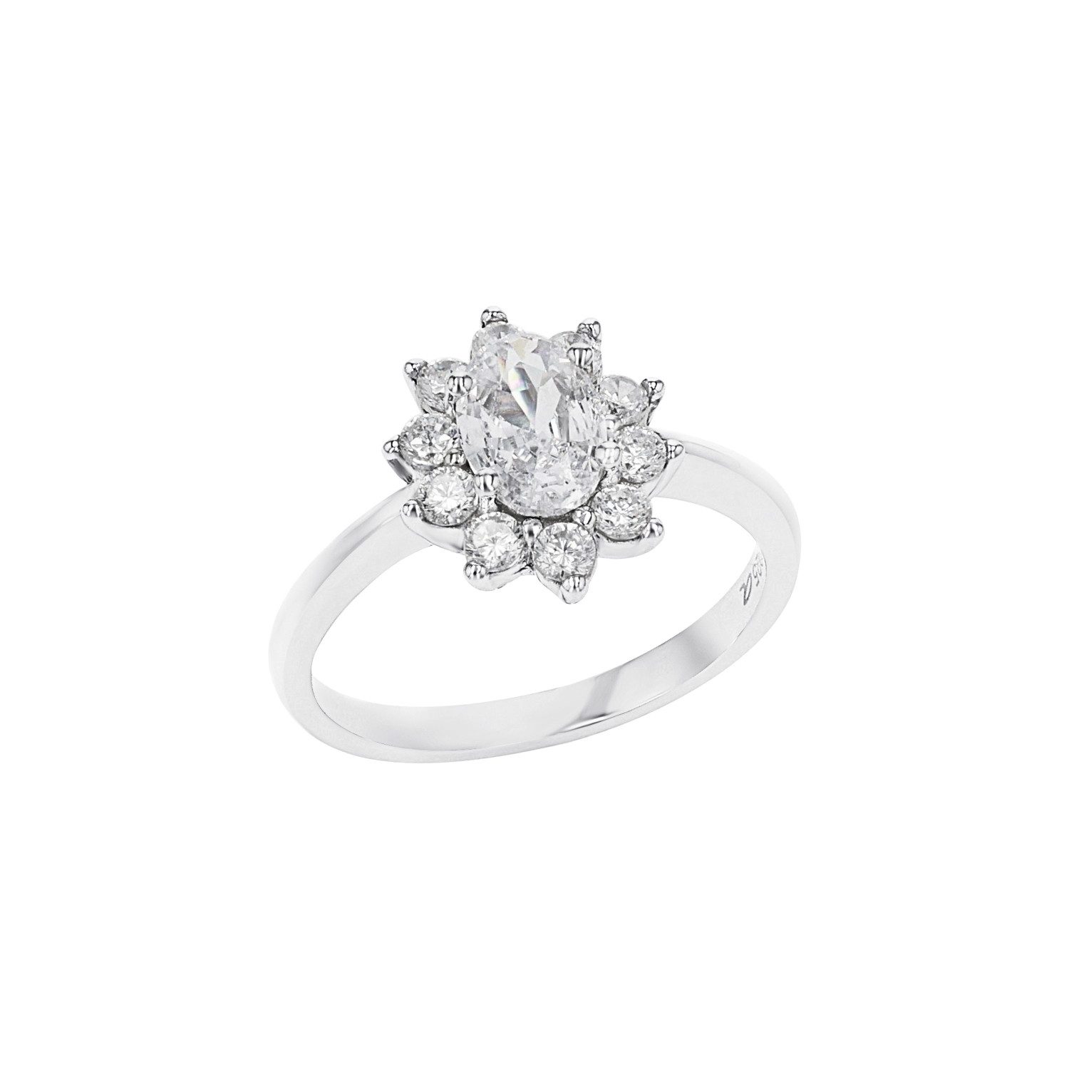 Amor Fingerring, mit Zirkonia (synth)