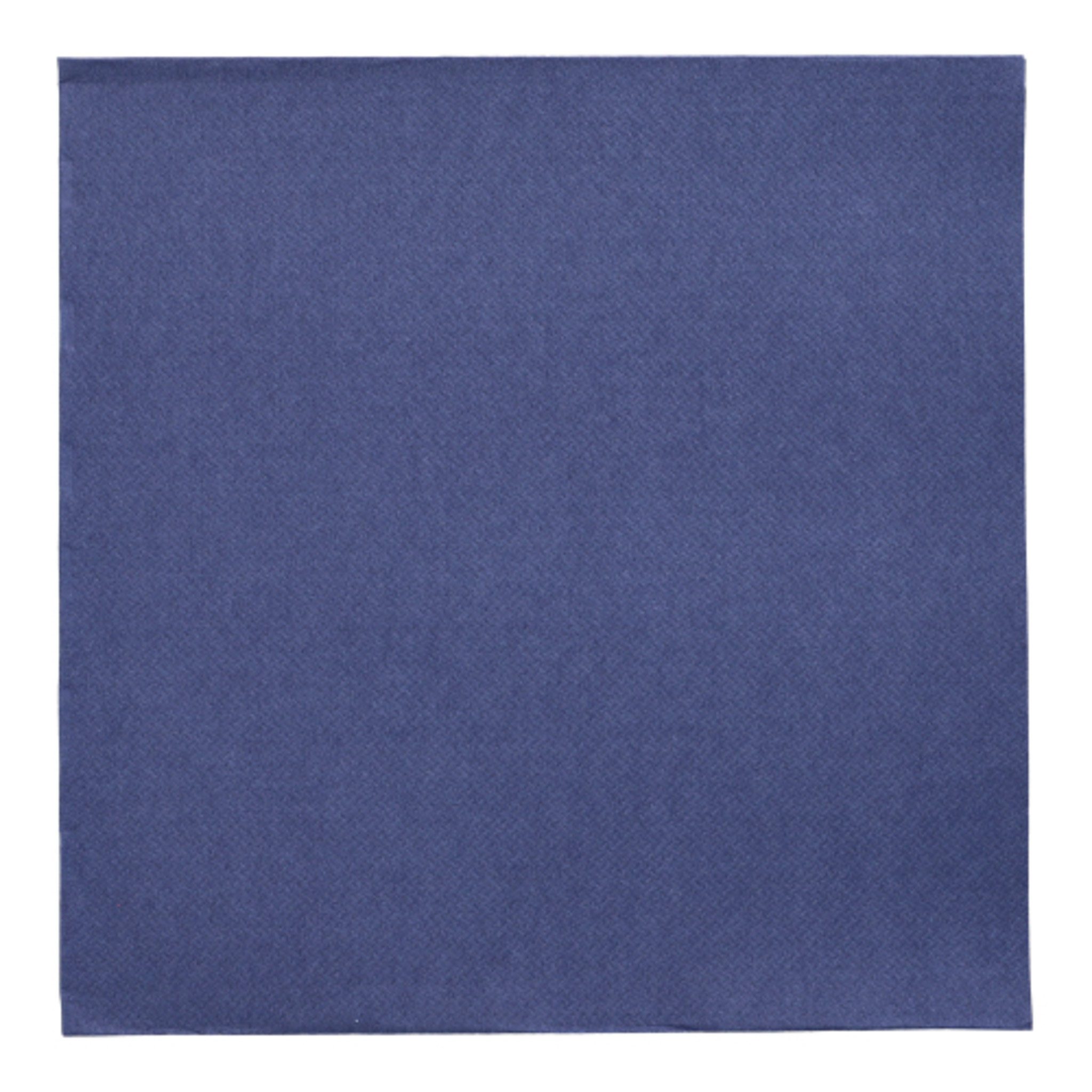 PAPSTAR Papierserviette, Servietten stoffähnlich 40x40cm Royal Collection 50 Stück Dunkelblau