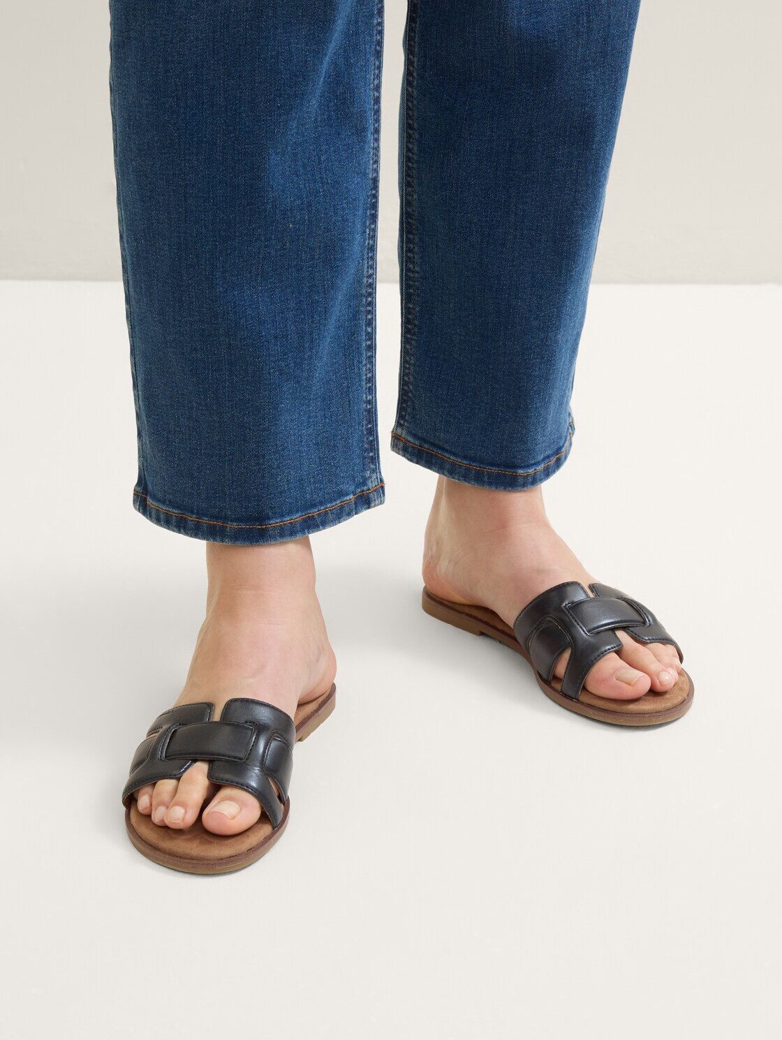 TOM TAILOR Flache Sandalen mit weicher günstig online kaufen