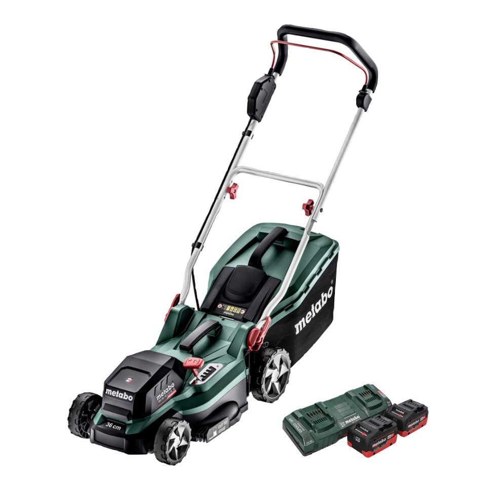 metabo Akkurasenmäher RM 36-18 LTX BL 36 Akku Rasenmäher 36 V (2x 18 V) LTX Brushless
