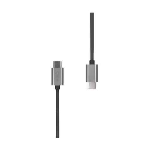 Artwizz USB-C auf USB-C male 2 Meter Kabel, Datenkabel, Ladekabel, Titan Smartphone-Kabel, USB Typ-C 2.0, USB Typ-C 2.0 (200 cm)