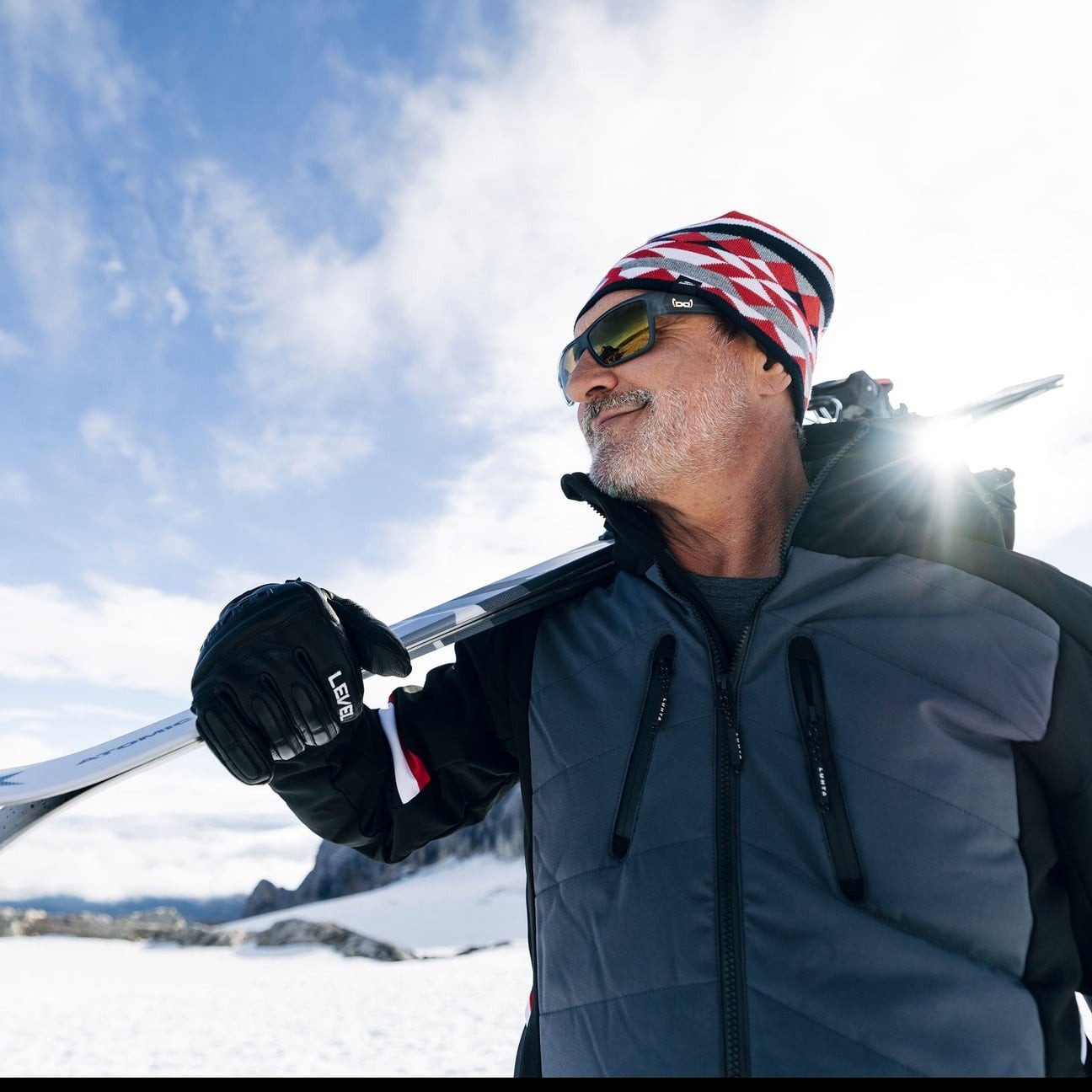 Eisbär Beanie (1-St) Strickmütze mit Futter, Made in Austria