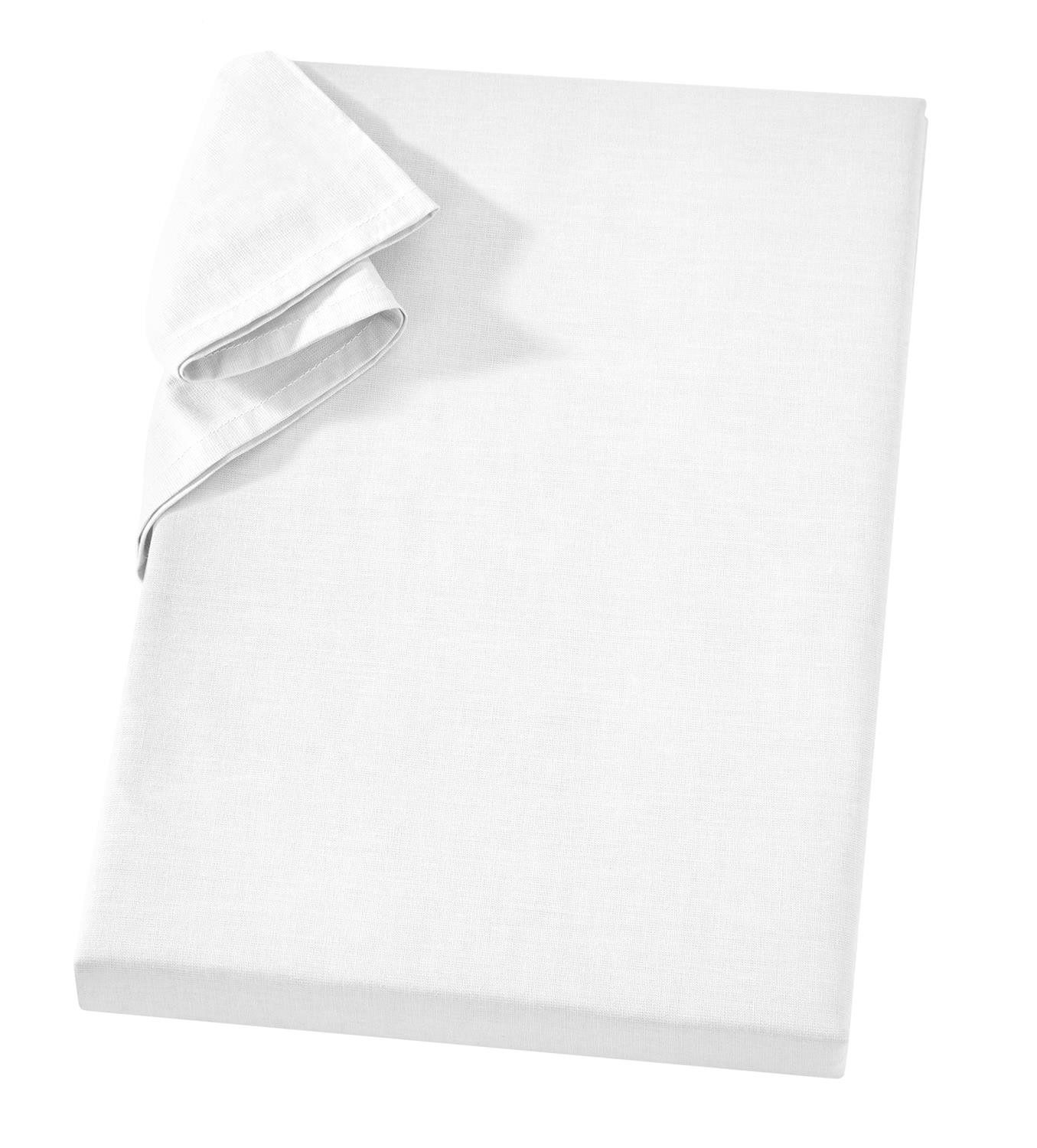 Carpe Sonno Betttuch Linon Haustuch Bettlaken ohne Gummizug Baumwolle Leint günstig online kaufen