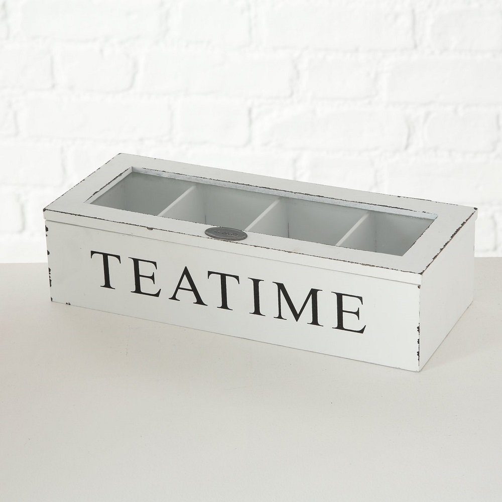 BOLTZE GRUPPE GmbH Dekokiste Teebox Teeaufbewahrung f. Teebeutel Tee-Holzbo günstig online kaufen