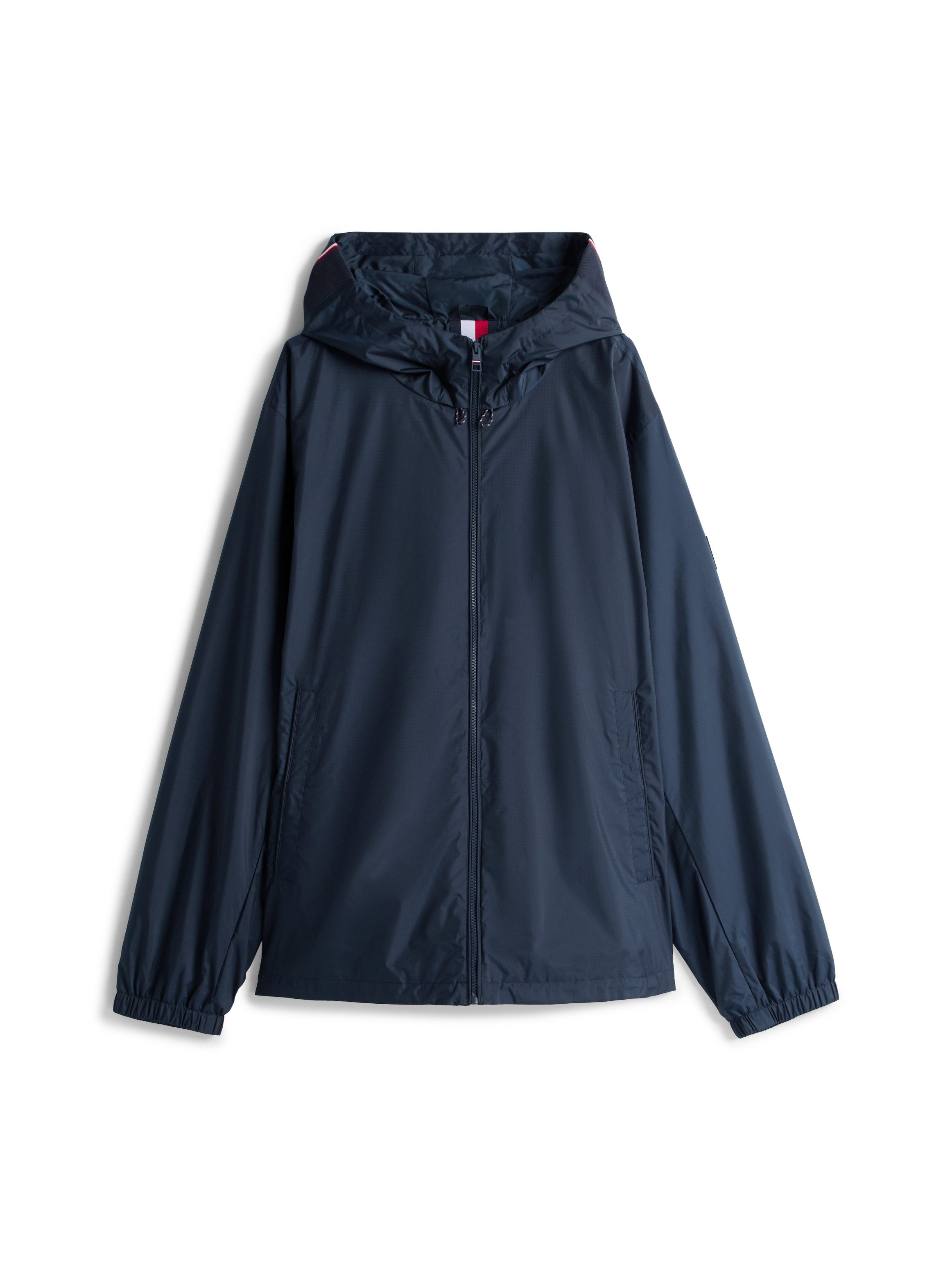 Tommy Hilfiger Big & Tall Outdoorjacke BT-RWB HOODED JACKET-B Kapuzenjacke Freizeitjacke Übergangsjacke Funktionsjacke Große Größen