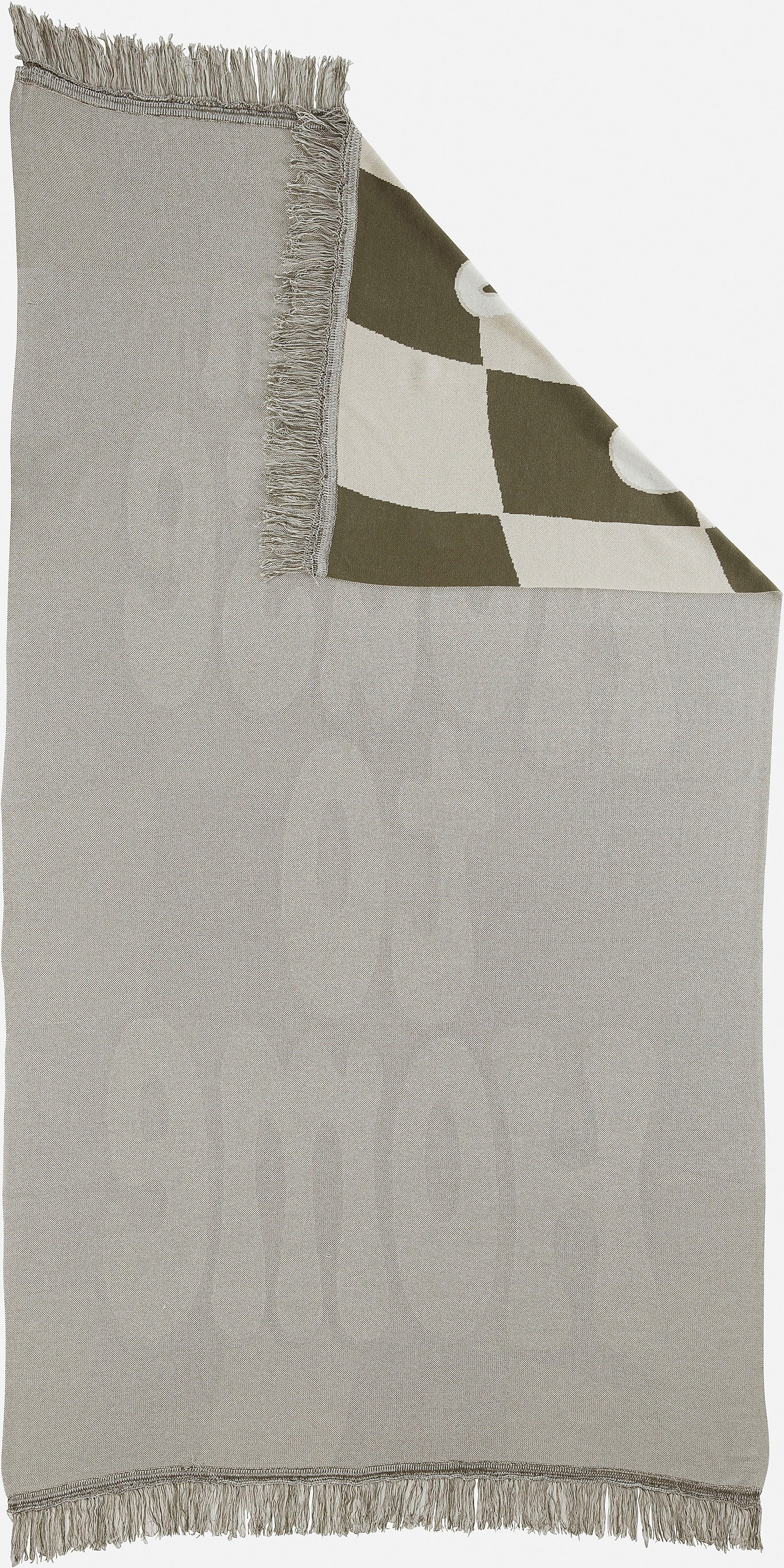 Wohndecke Snugsy, homsy by Ana Johnson, Pflegeleicht, 100% Baumwolle, Exklusiv, 200x150 cm, Tagesdecke