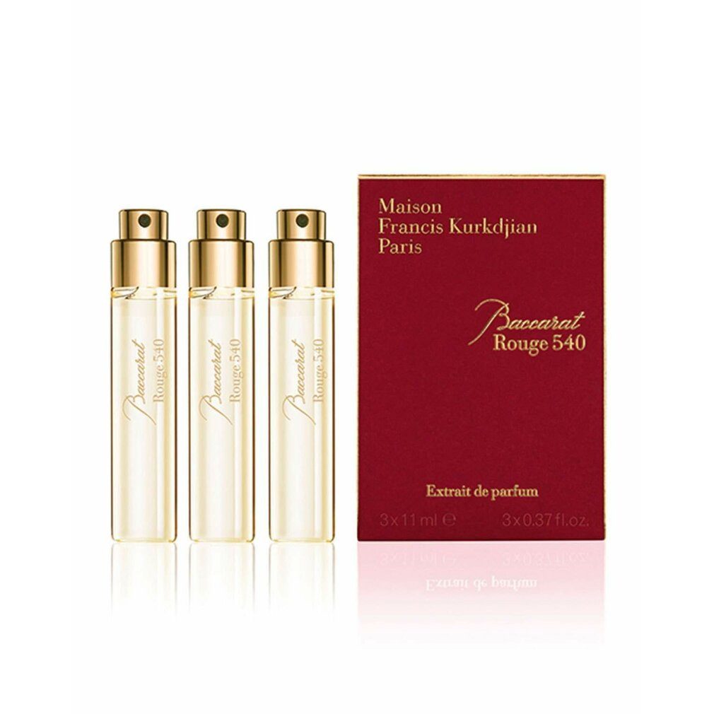 Maison Francis Kurkdjian Extrait Parfum Paris Baccarat Rouge 540 Extrait de Parfum 3x11ml