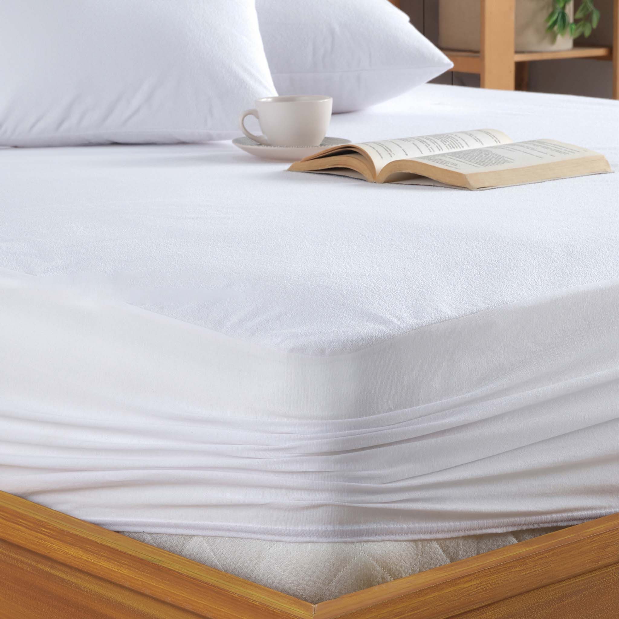 Matratzenschoner Matratzenschoner Flüssigkeitsbeständig Weiß Fitted Nordic günstig online kaufen
