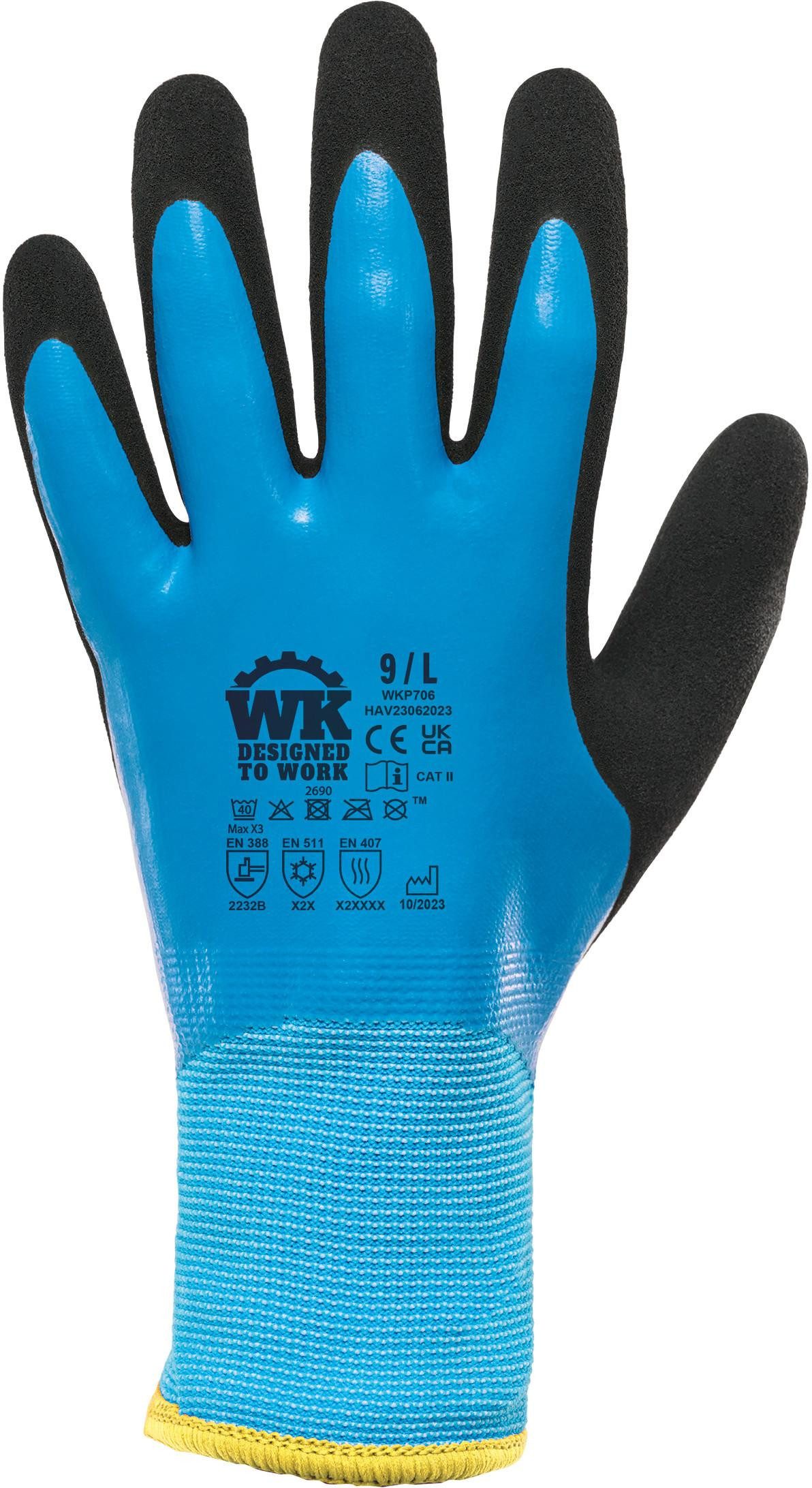 WK. Designed To Work Arbeitshandschuhe Schutzhandschuhe für kalte Umgebungen