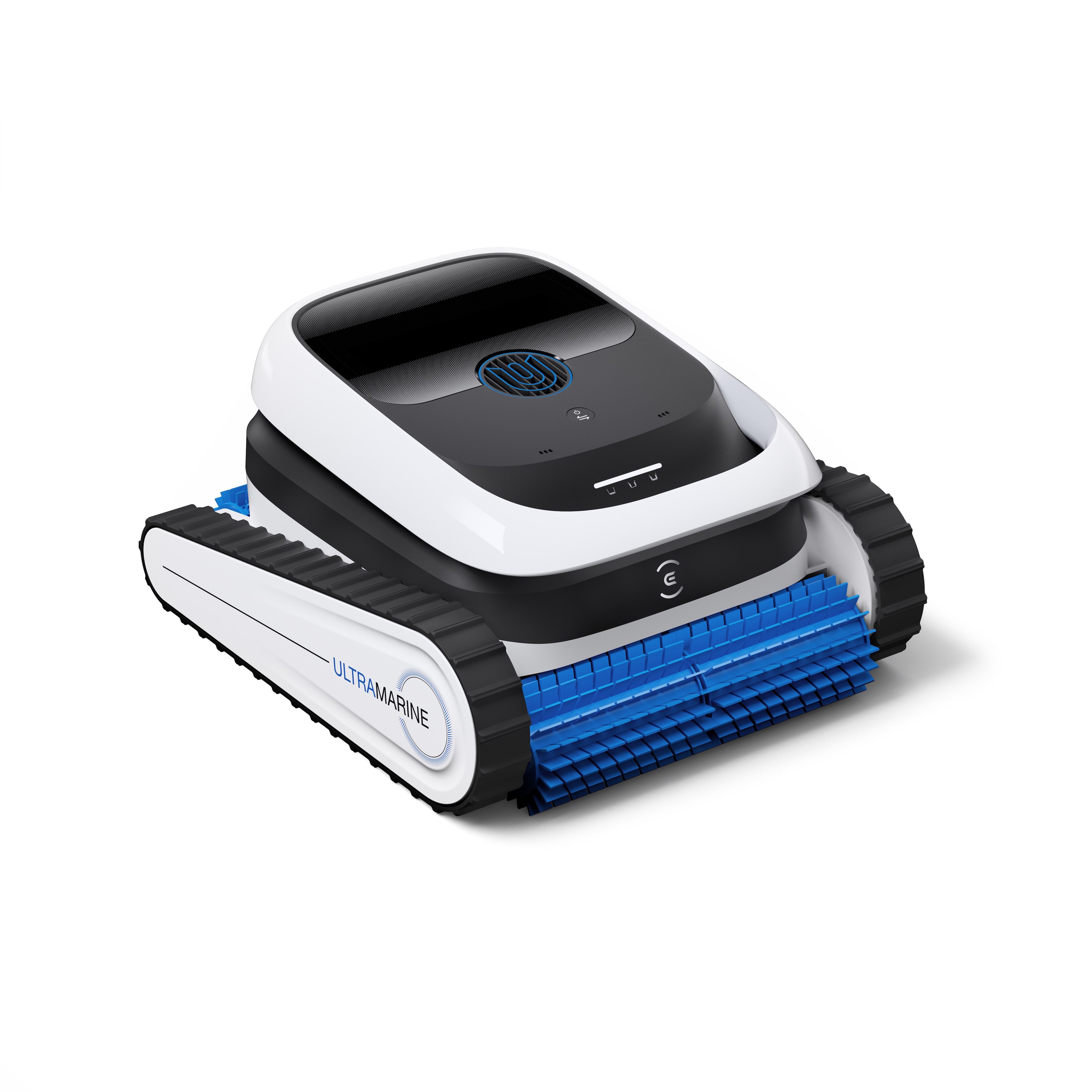 ECOVACS Poolbodensauger ULTRAMARINE P1, (UltraPure-Saugkraft: 18.200 l/h, 4 Bürsten & 2-Schicht-Filter), Vollautomatisch & kabellos, mit SmartNavi-Navigation