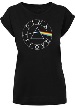 F4NT4STIC T-Shirt Pink Floyd Vintage Prism Logo Shirt Rock Musik Damen,Premium Merch,Regular-Fit,Kurze Ärmel,Bandshirt