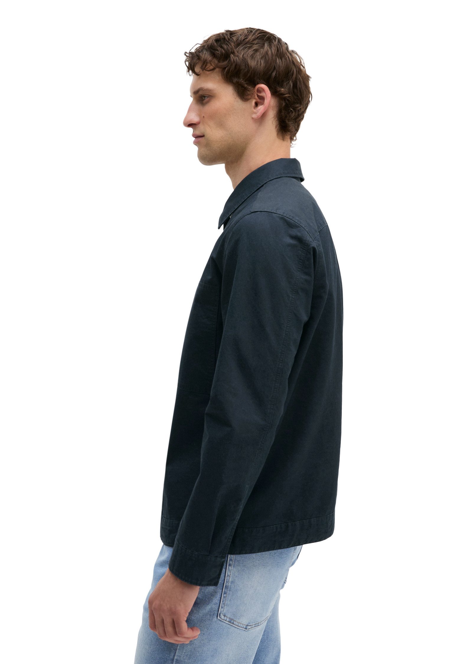 Marc O'Polo Kurzjacke aus Bio-Baumwolle und Leinen