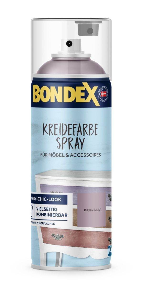 Bondex Kreidefarbe Spray in verschiedenen Farben 0,4l