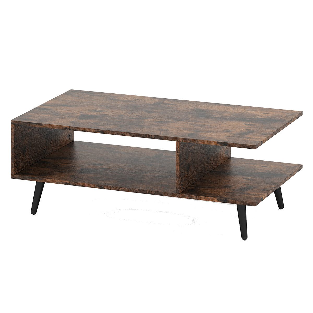 COSTWAY Couchtisch (1-St), mit Stauraum, 2 günstig online kaufen