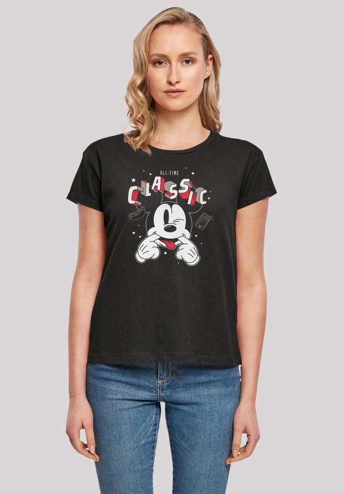 F4NT4STIC T-Shirt Disney Micky Maus All Time Classic Premium Qualität,  Perfekte Passform und hochwertige Verarbeitung