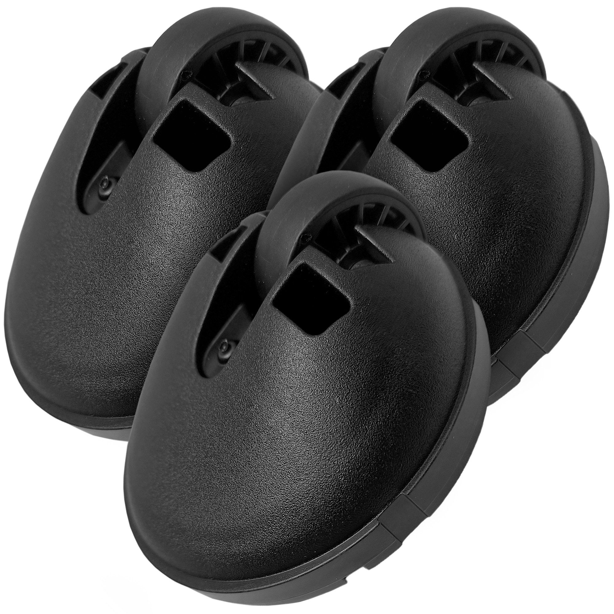 BOSCH Saugroboter Zubehör-Set Laufrolle 10003191 Rad, (3-tlg), vorne / rechts / links für Bodenstaubsauger