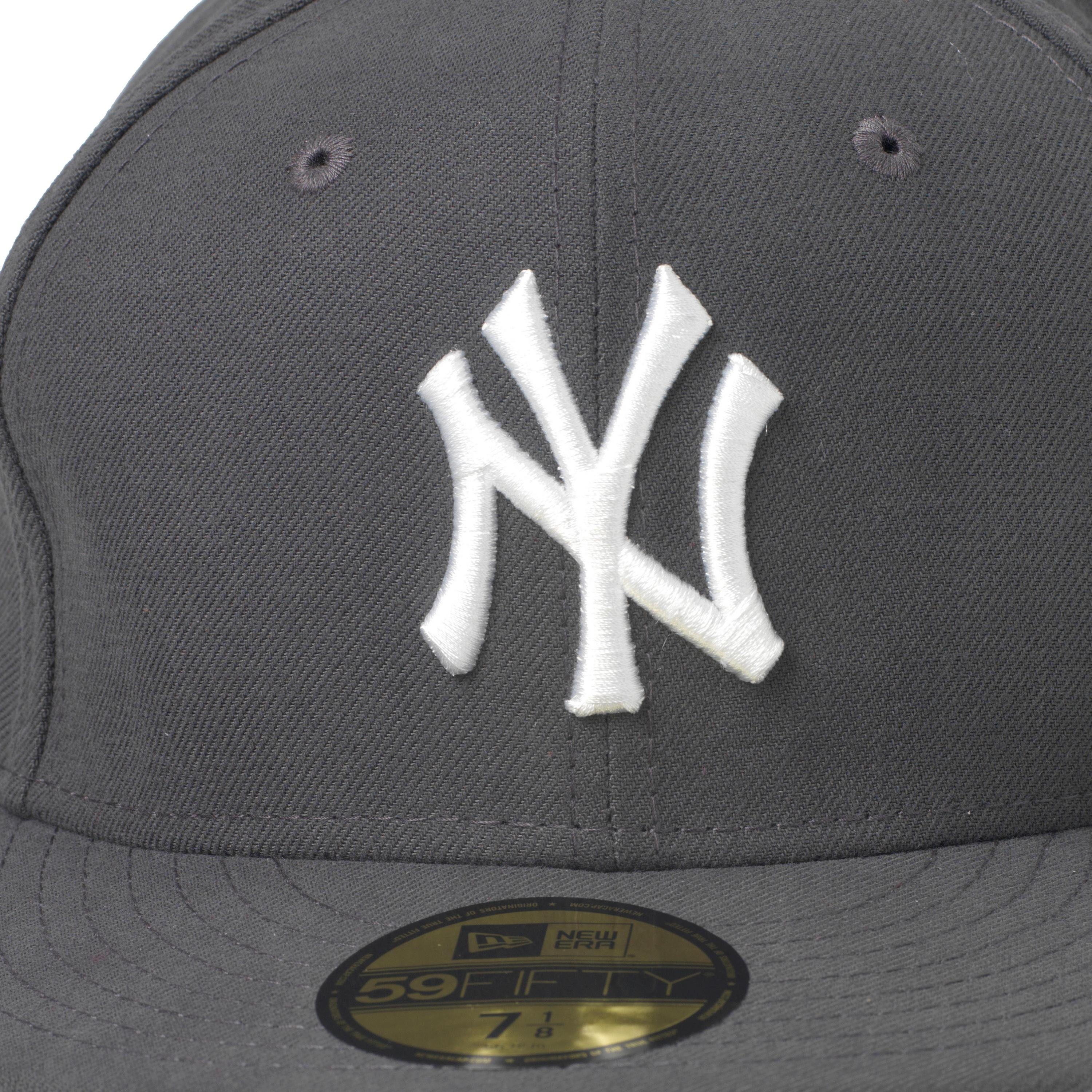 Cap New Era Fitted New 59Fifty charcoal Yankees York