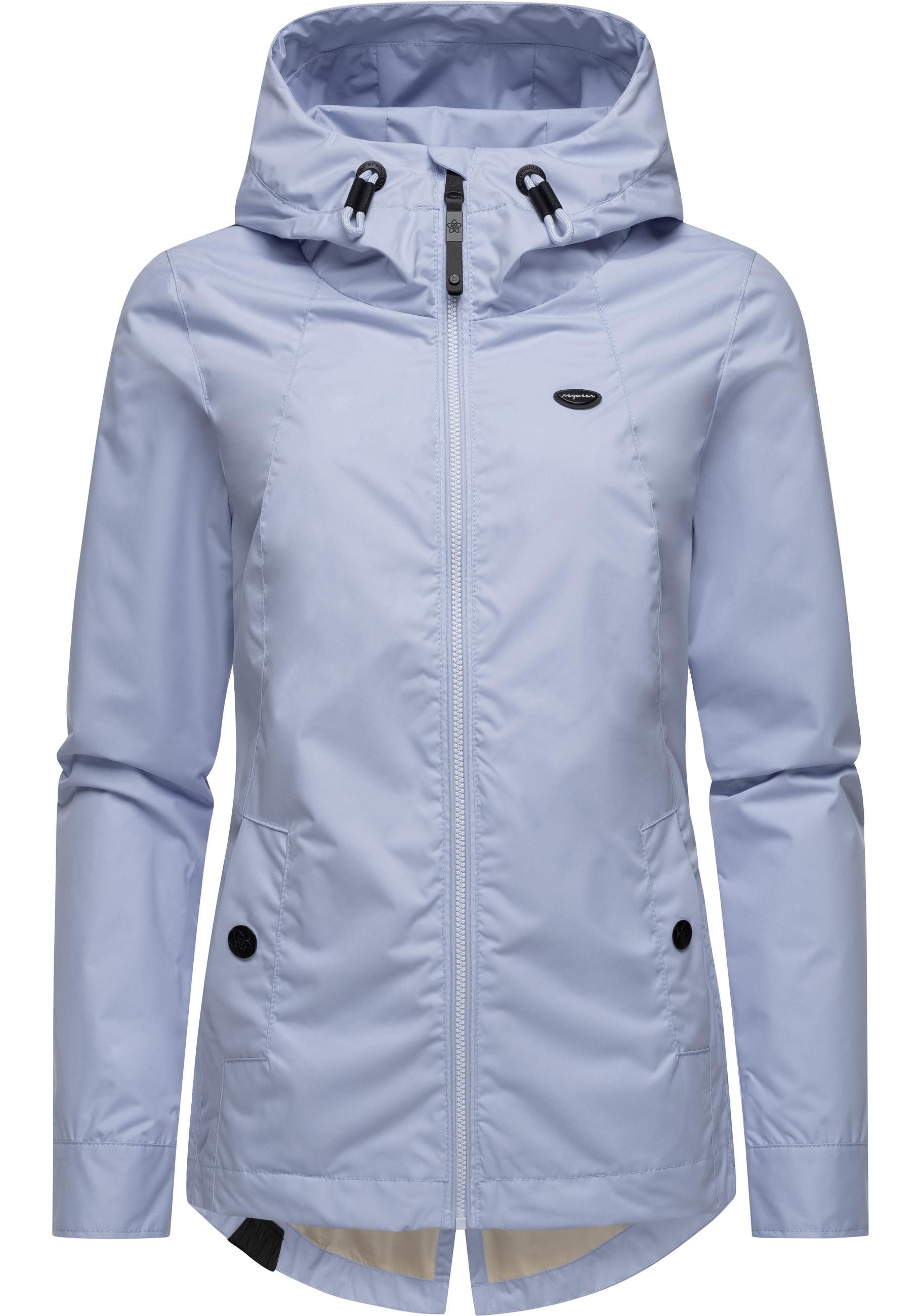 Ragwear Outdoorjacke Monade Übergang stylische Übergangsjacke mit großer Kapuze