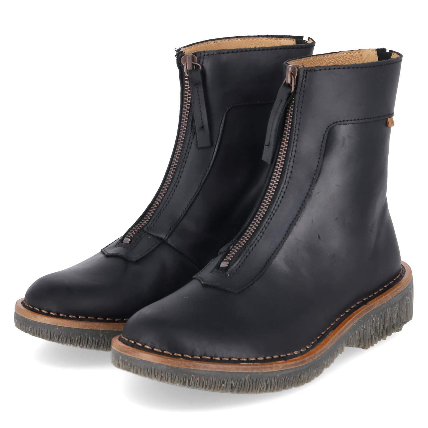 El Naturalista El Naturalista N5581 Arizona Black Damen Leder black Schlupfstiefel