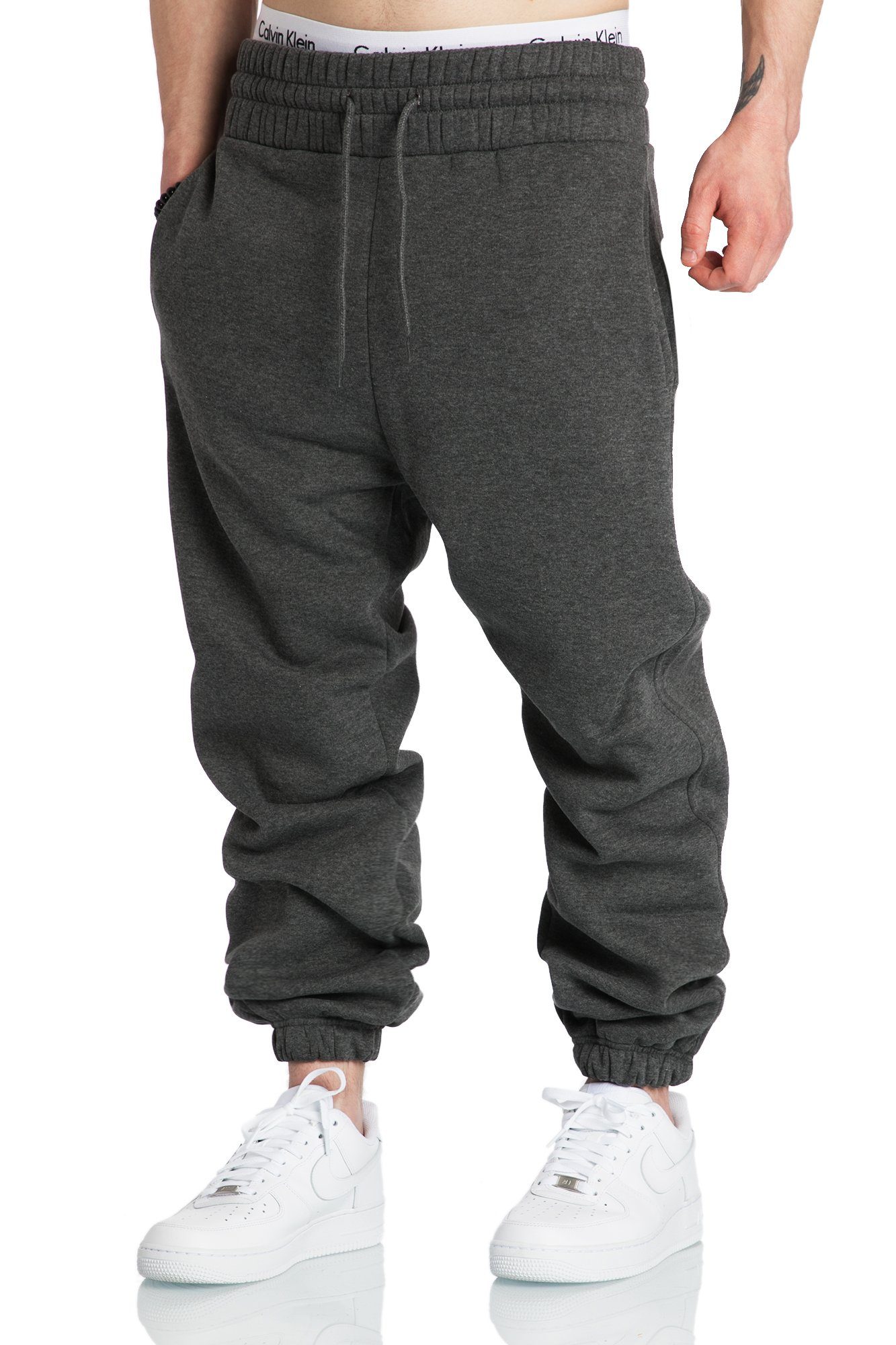 Amaci&Sons Sporthose TUCSON Herren Sporthose Sweatpants Dunkelgrau