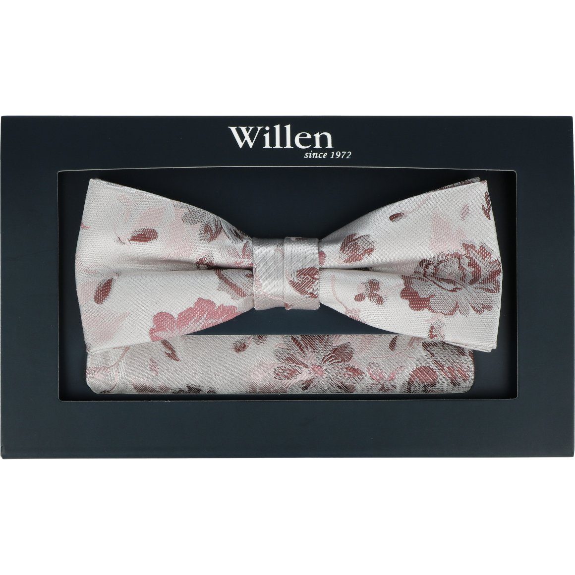 WILLEN Krawatte Altrosa