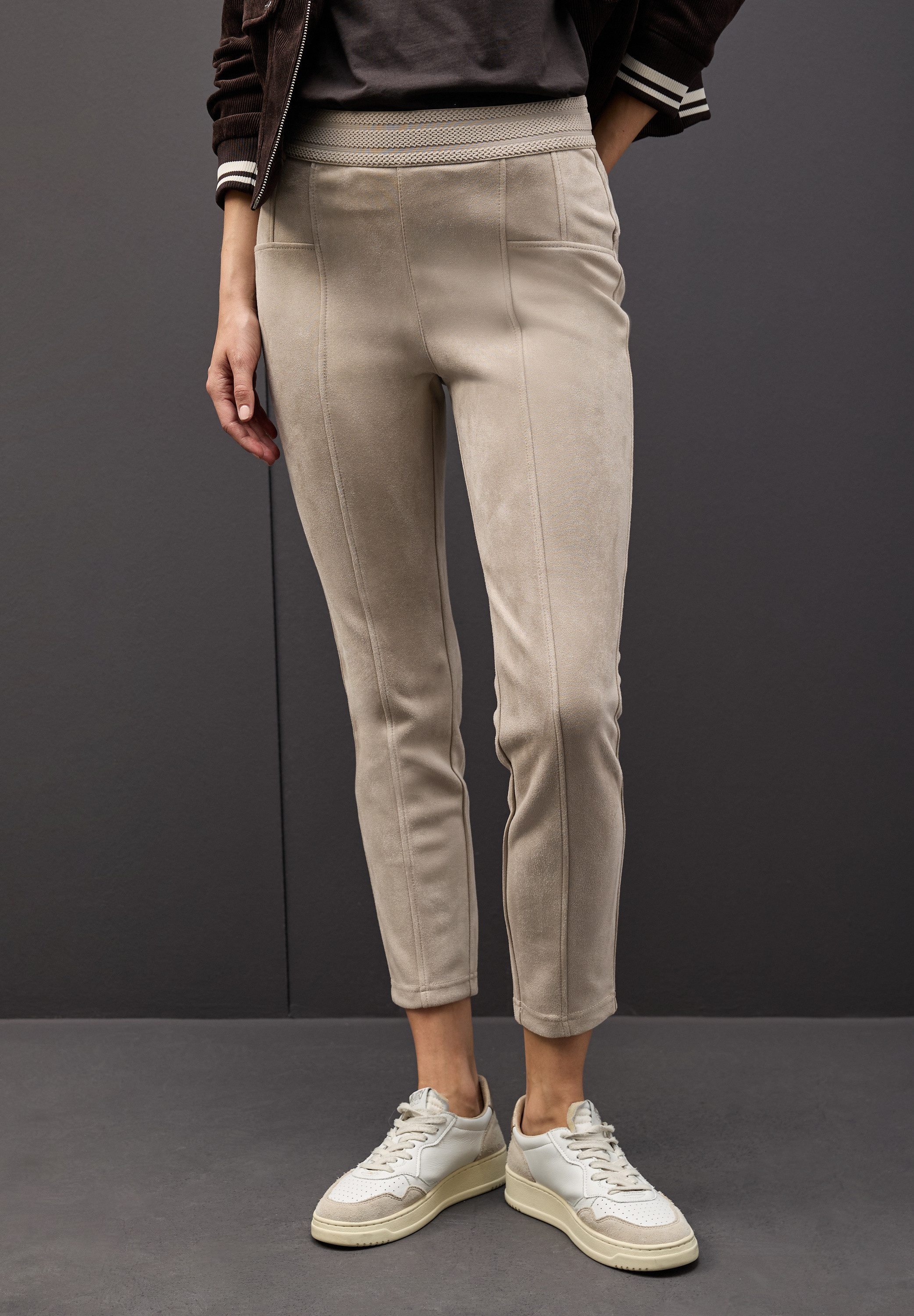 STREET ONE Stoffhose Style Hope mit elastischem Bund günstig online kaufen