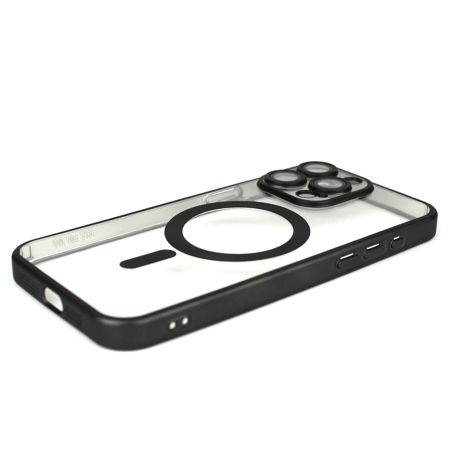 Wörleonline Handyhülle für iPhone 15 Pro Max mit integriertem Kameraschutz 6,7 Zoll, TPU Schutzhülle in passendem Titan-Farbton, MagSafe kompatible Hülle – Bild 2 von 5