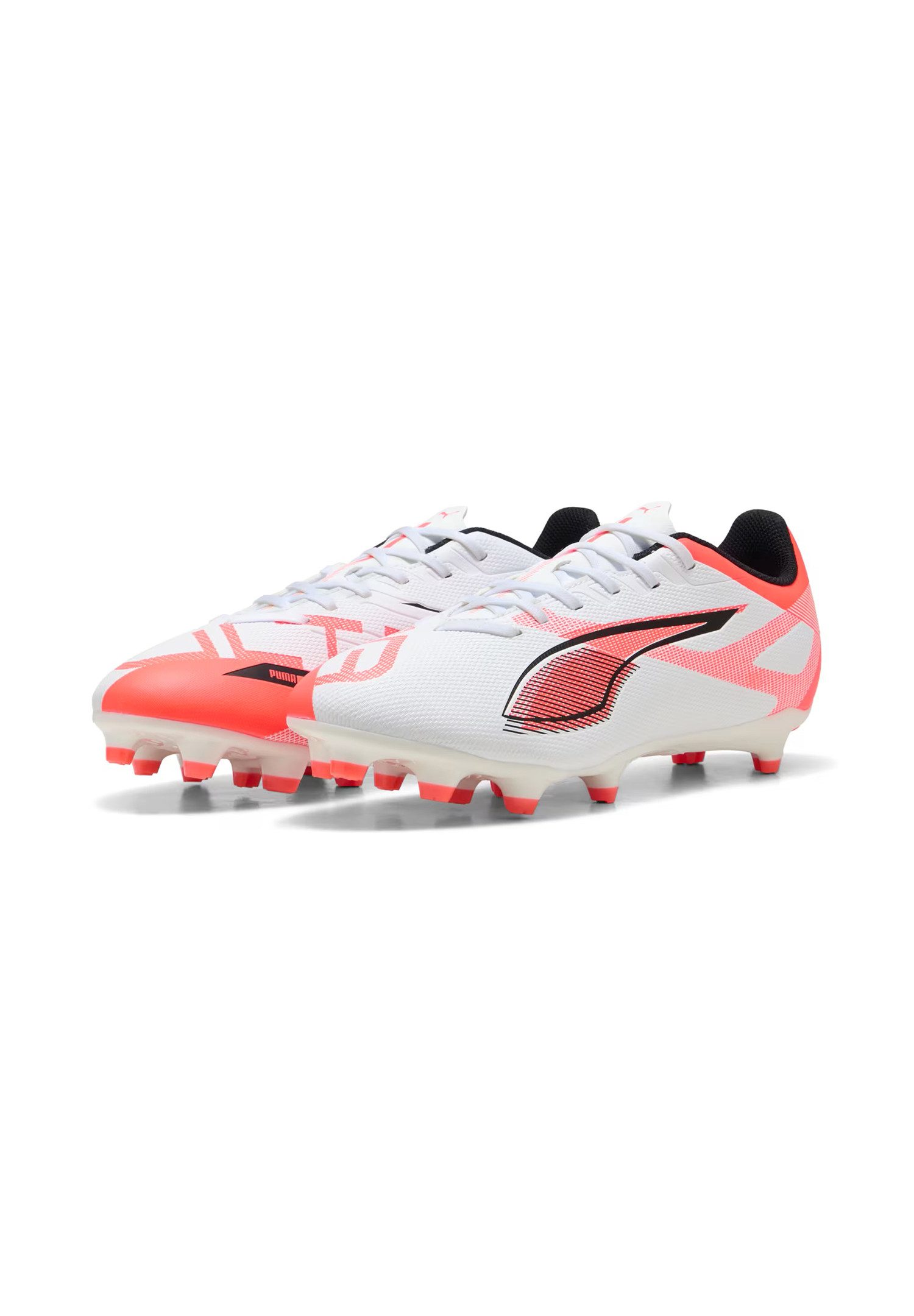 PUMA White-PUMA Black-Glowing Red