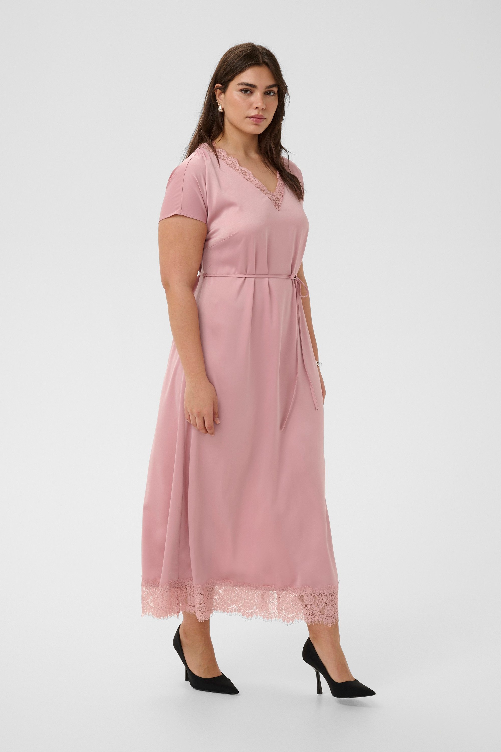 KAFFE Curve Blusenkleid Kleid KCjamie Große Größen – Bild 5 von 5