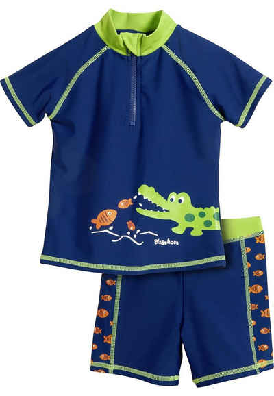 Playshoes Badeanzug UV-Schutz Bade-Set Krokodil