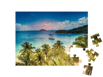 puzzleYOU Puzzle St. Vincent und die Grenadinen, Karibik, 48 Puzzleteile, puzzleYOU-Kollektionen Karibik