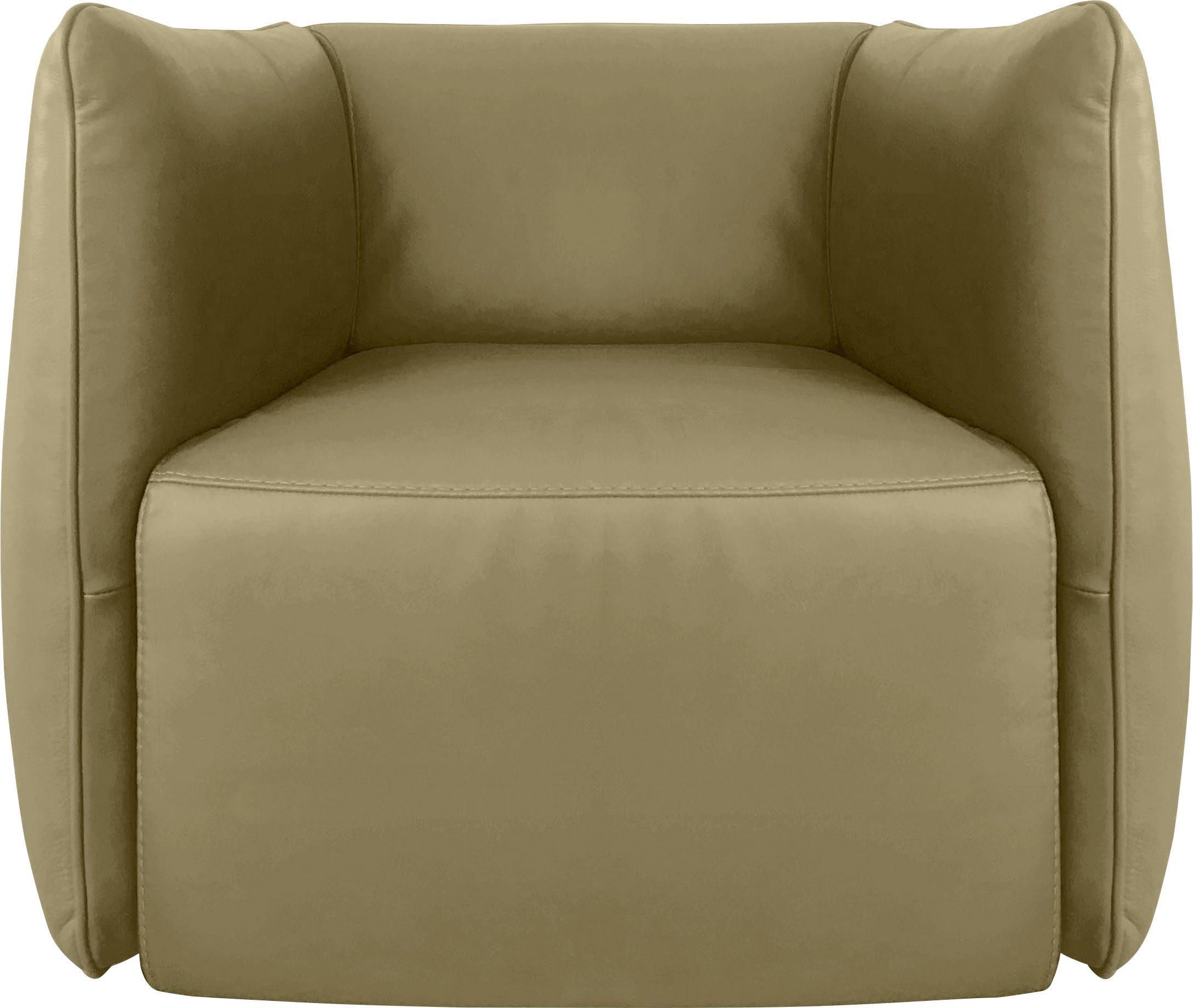 Egoitaliano Sessel Ludo Loungesessel, Designsessel, Clubsessel, elegant und zeitlos, mit tollem Sitzkomfort, Solitärsessel