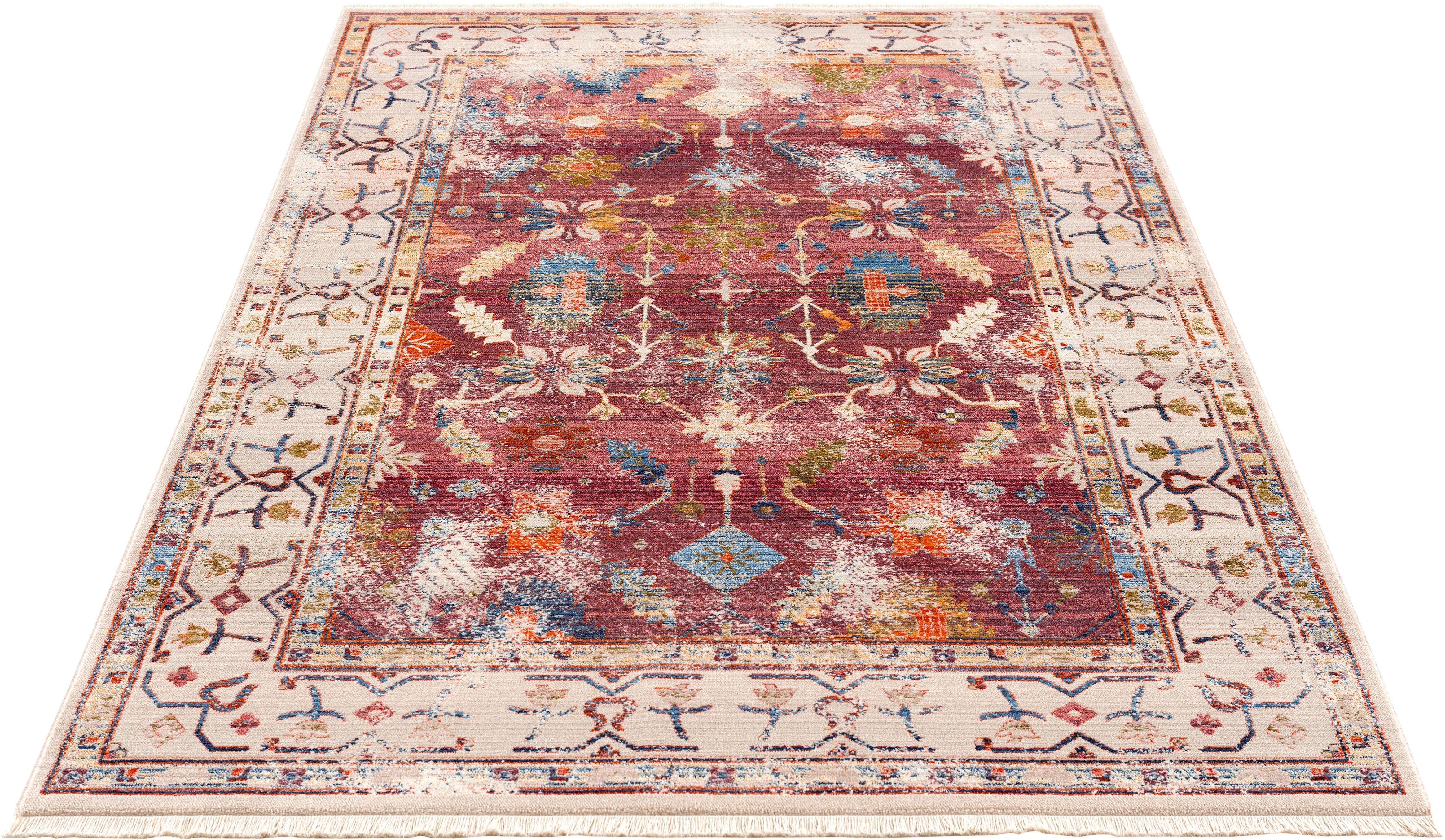 Teppich »Esma«, DELAVITA, rechteckig, Höhe 6 mm, Vitage ...
